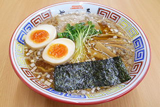支那そば ちばき屋のラーメン