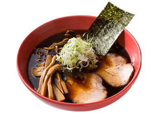 富山ブラック 麺家いろはのラーメン