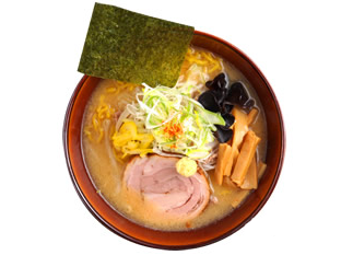富山ブラック 麺家いろはのラーメン