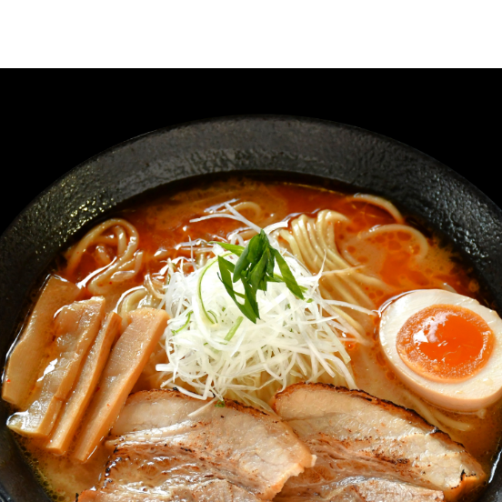 濃熟鶏白湯らーめん錦のラーメン
