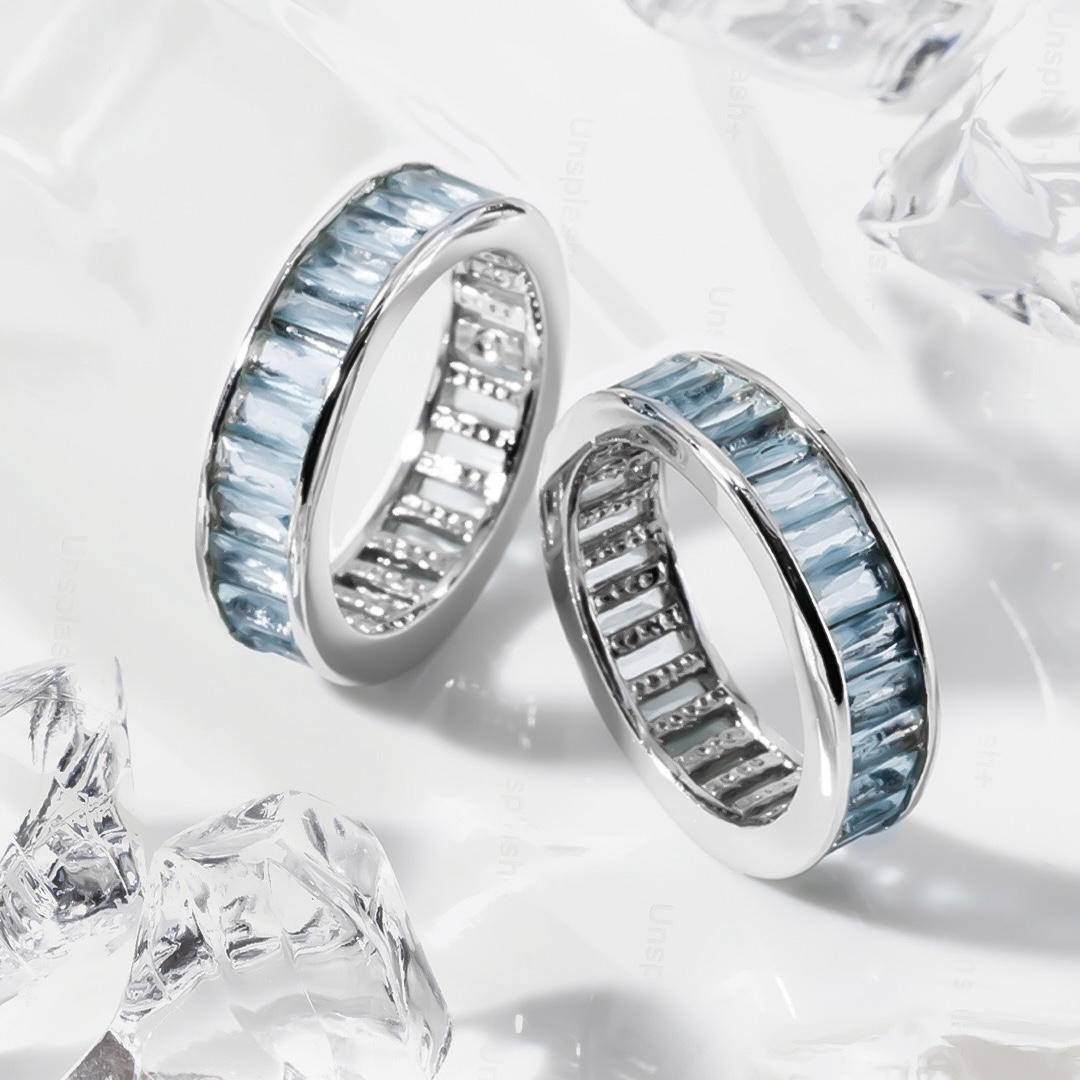 ICE BLUE ETERNITY RING 販売開始